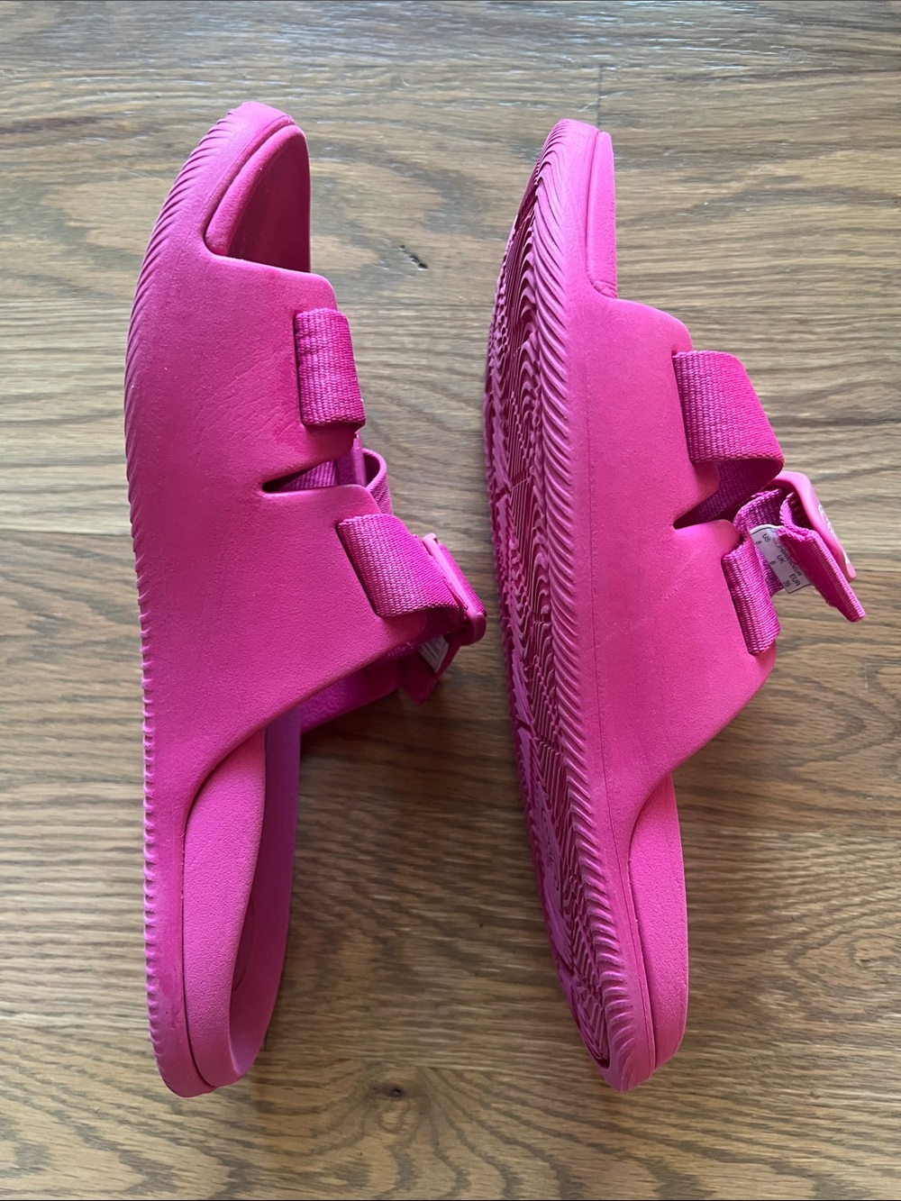 Chaco Chillos Pink Adjustable Slide Sandals - Picture 6 of 6